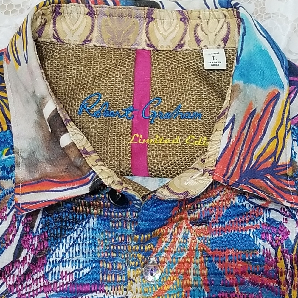 Robert Graham KINGPIN LOUIE LIMITED EDITION LARGE - Picture 6 of 8